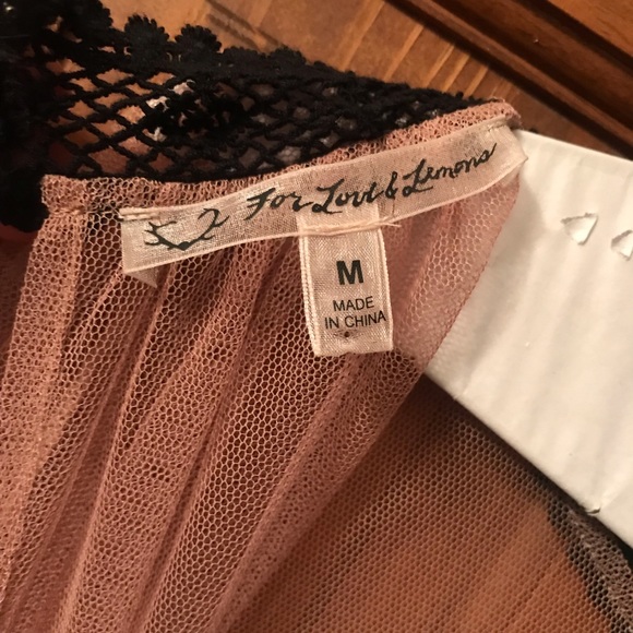 FOR LOVE & LEMONS - Vivian Dress - black - Picture 3 of 6